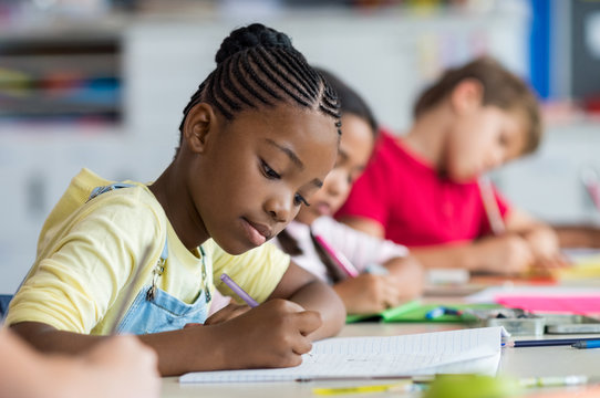 Students learning